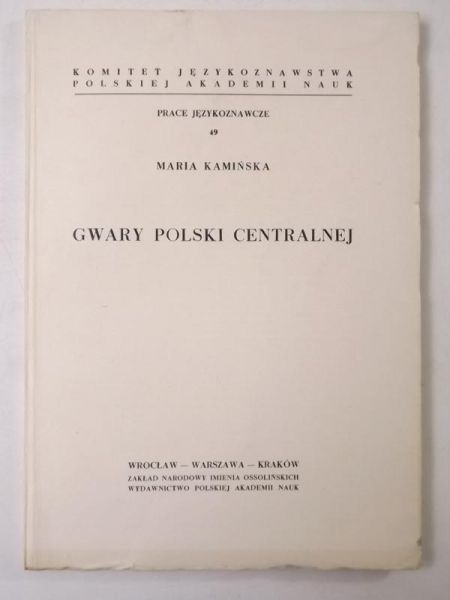 Gwary Polski centralnej