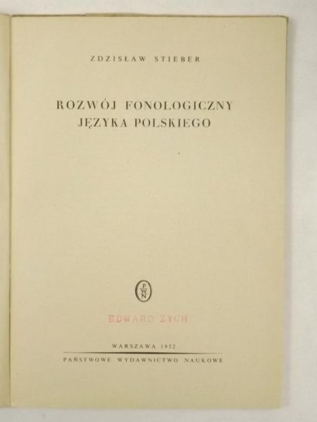 Rozwój fonologiczny języka polskiego