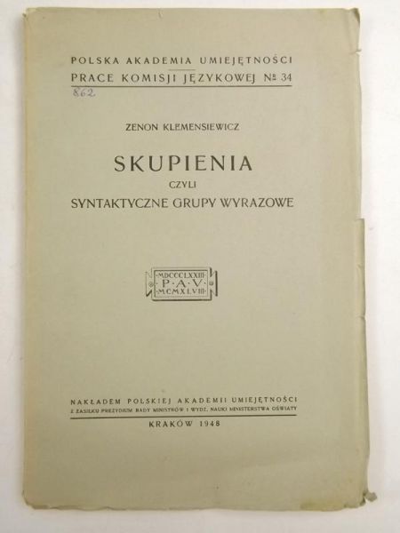 Skupienia czyli syntaktyczne grupy wyrazowe