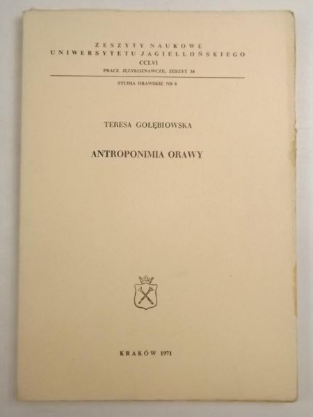 Antroponimia Orawy
