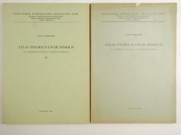 Atlas polskich gwar spiskich, T. I-II