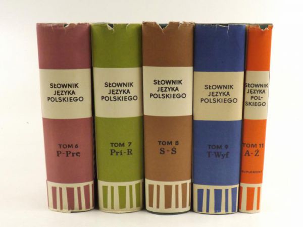 Słownik języka polskiego, 5 tomów