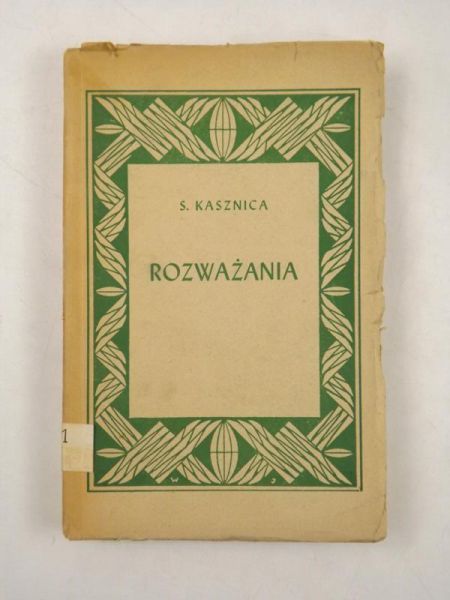 Rozważania, ok 1947 r.