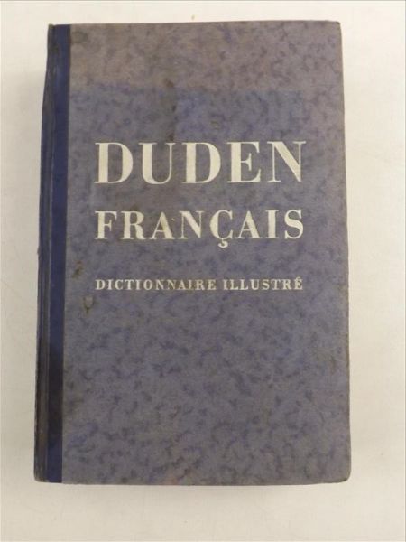 Duden Francais. Dictionnaire Illustre, 1938 r.