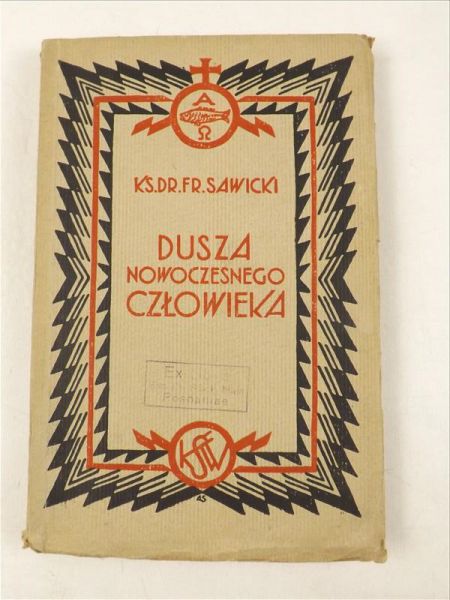 Dusza nowoczesnego człowieka, 1931 r.