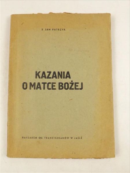 Kazania o Matce Bożej, 1947 r.