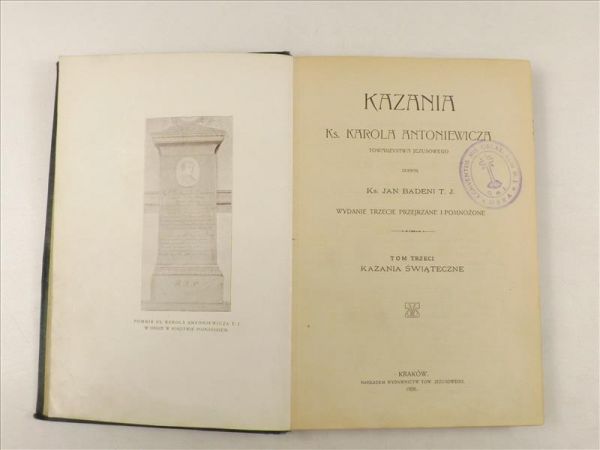 Kazania świąteczne, 1906 r.