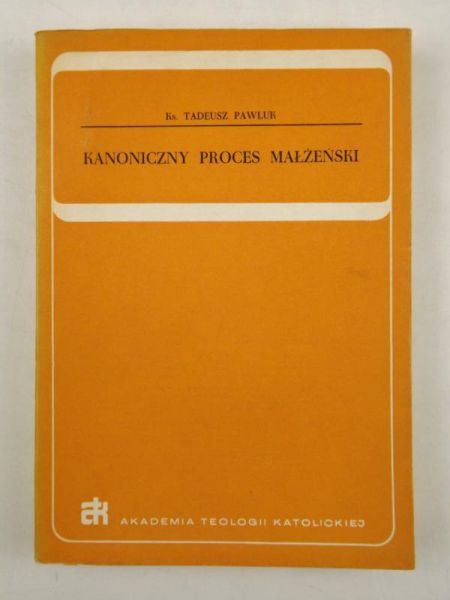 Kanoniczny proces małżeński