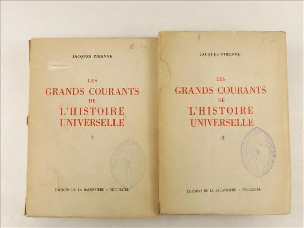 Les Grands Courants De L'Histoire Universelle, Tom I - II, 1945 r.