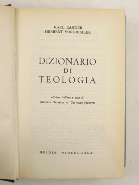Dizionario di Teologia