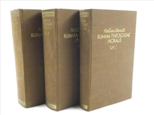 Summa Theologiae Moralis, Tom I-III, 1939 r.
