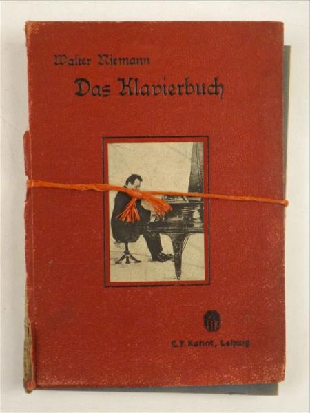 Niemann Walter - Das Klavierbuch, 1910 r.