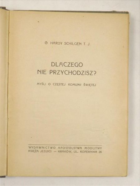 Dlaczego nie przychodzisz?, 1948 r.