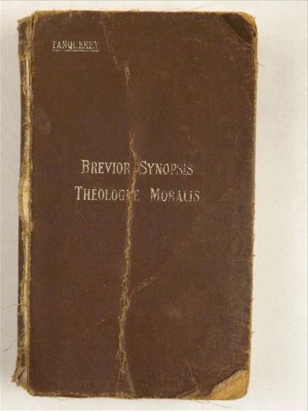 Brevior Synopsis. Theologiae Moralis, 1924 r.