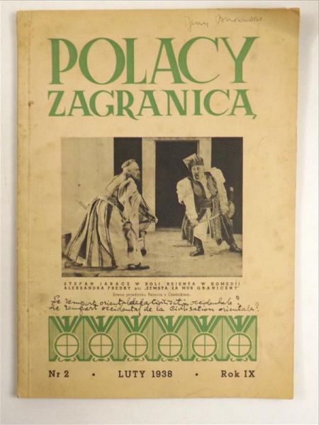 Polacy zagranicą, nr 2, Luty 1938 r.