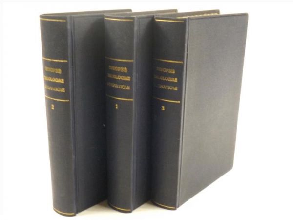 Tanquerey A. - Synopsis Teologiae Dogmaticae, Tom I - III, 1942 r.