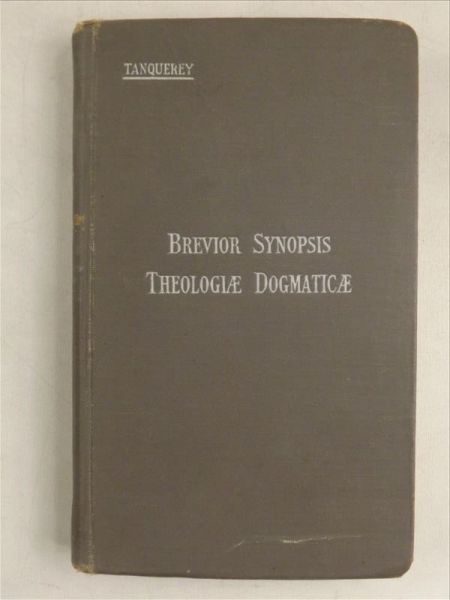 Brevior Synopsis Theologiae Dogmaticae, 1931 r.