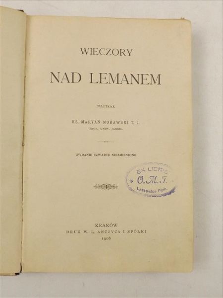 Wieczory nad Lemanem, 1906 r.