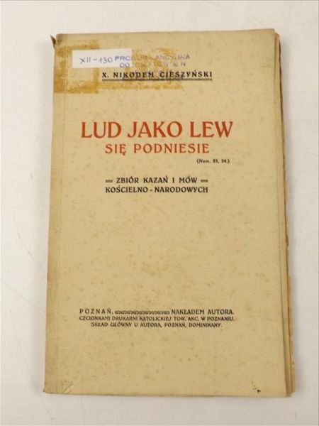 Lud jako lew się podniesie, 1921 r.