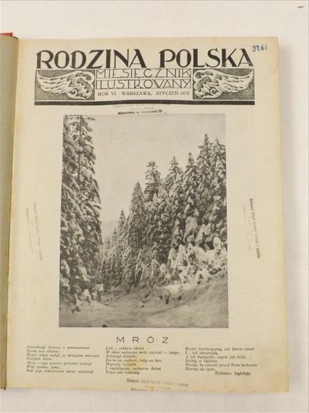 Rodzina Polska. Miesięcznik Ilustrowany. Rocznik 1932