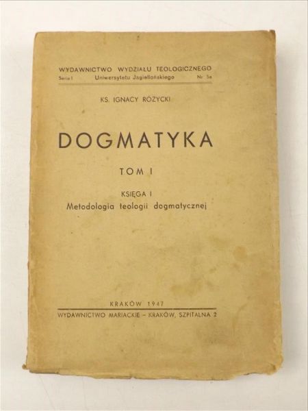 Dogmatyka, Tom I, Księga I, 1947 r.