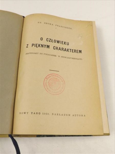 O człowieku z pięknym charakterem, 1931