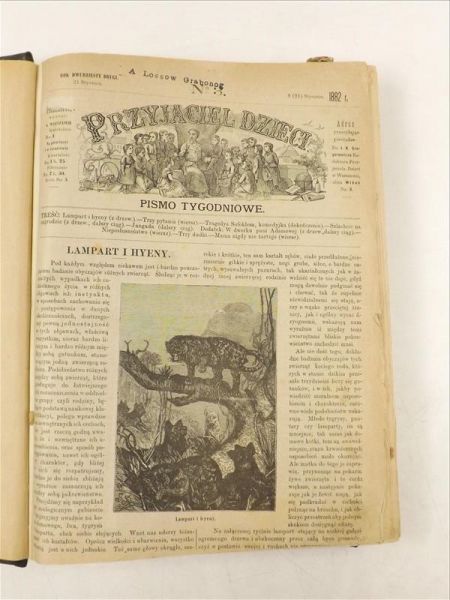 Przyjaciel Dzieci  Pismo tygodniowe, Nr 3, 1882 r.