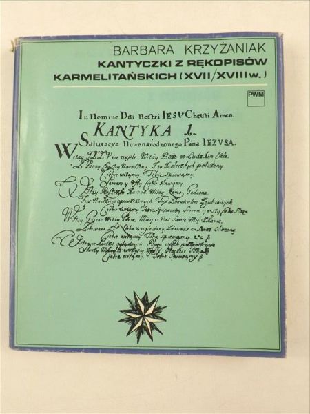 Kantyczki z rękopisów karmelitańskich