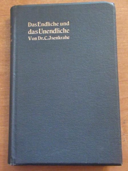 Das Endliche und das Unendliche, 1915 r.
