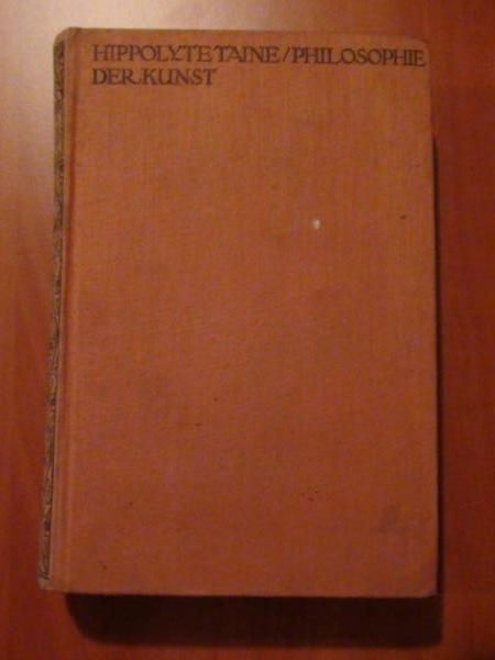 Philosophie der Kunst (1922 r.)