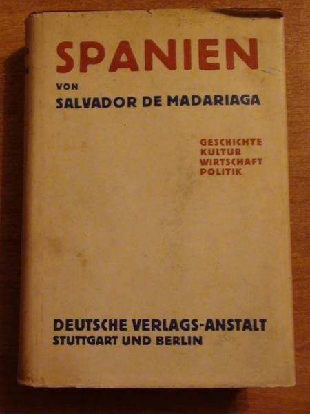 Madariaga Salvador de - Spanien,1930 r.