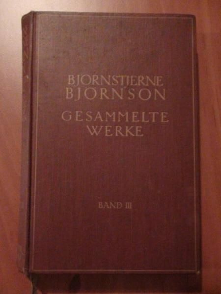 Bjornson Bjornstjerne - Gesammelte Werke (1911 r.)