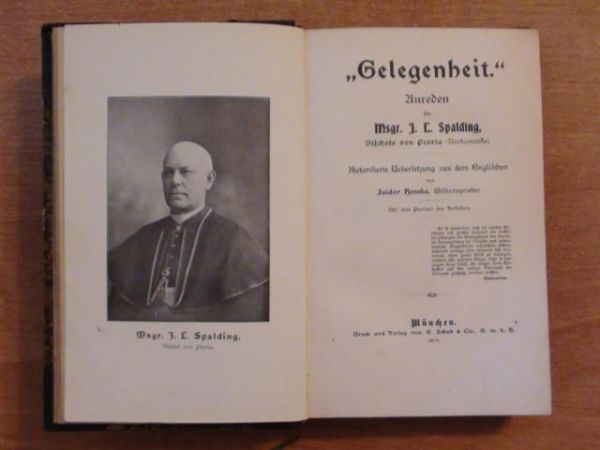 Gelegenheit Anreden des Msgr. J. L.  1903r.