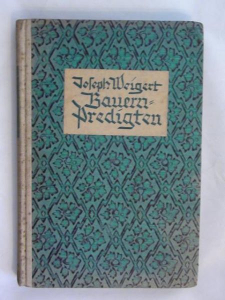 Bauernpredigten in Entwurten 1924r.