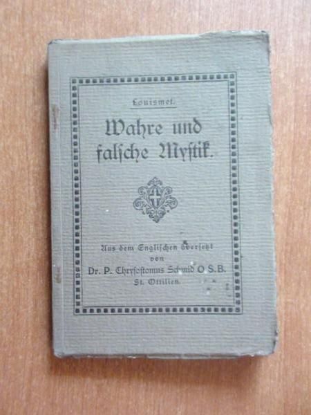 Wahre und falische Mystik wyd. 1920