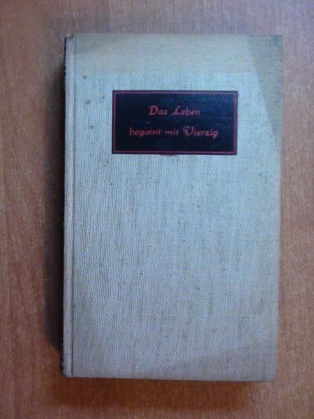 Das Leben beginnt mit Vierzig wyd. 1936