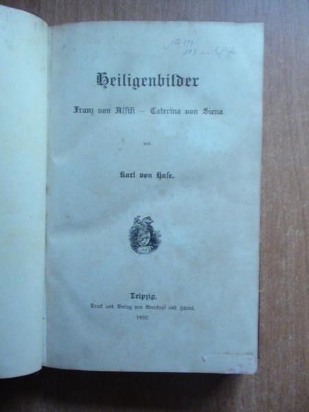 Hale Karl von - Heiligenbilder wyd. 1892