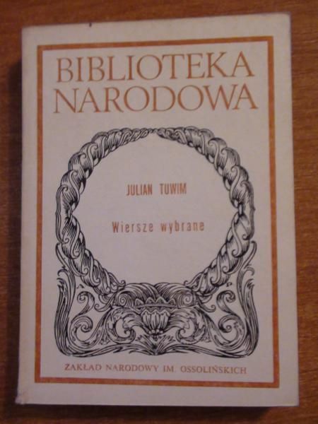 Tuwim Julian - Wiersze wybrane, BN