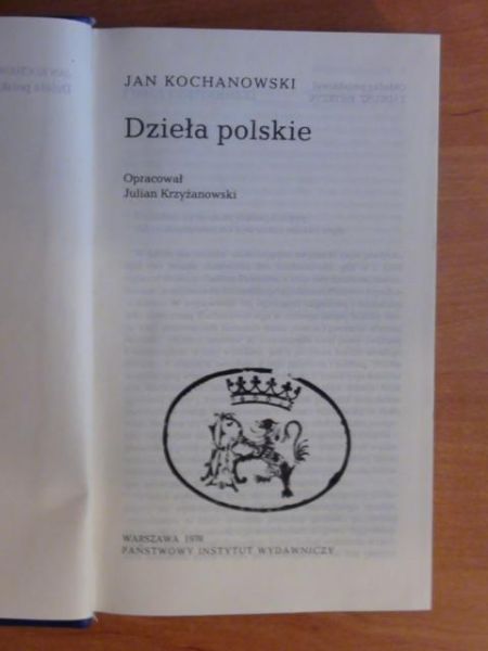 Dzieła polskie