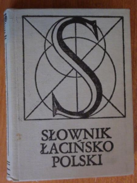 Słownik łacińsko - polski