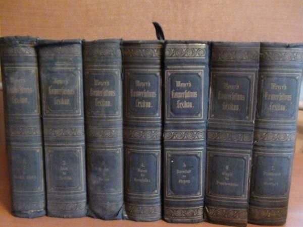 Meyers Konversations-Lexikon 15 Bande, 1874r.