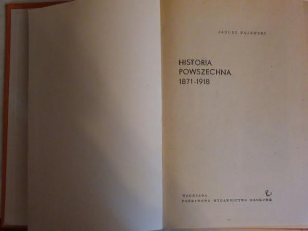 Pajewski Janusz - Historia powszechna T.6