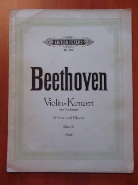 Violin-Konzert op. 61 (nuty, 1927 r.)