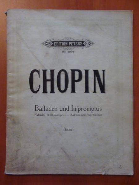 Chopin Fr. - Balladen und Impromptus (nuty, 1905 r.)