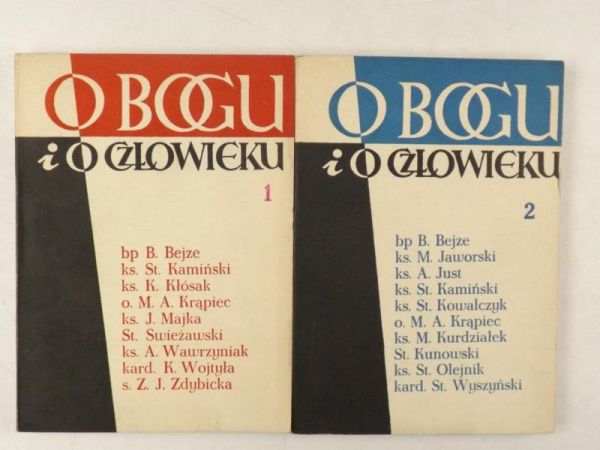 O Bogu i człowieku Tom 1 -2