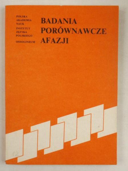 Badania porównawcze afazji