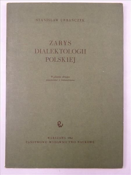 Zarys dialektologii polskiej