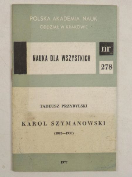Karol Szymanowski (1882 - 1937)