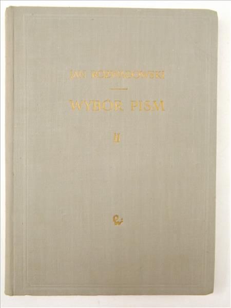 Wybór pism II