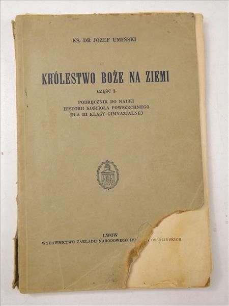 Królestwo Boże na ziemi, Część I, 1938 r.